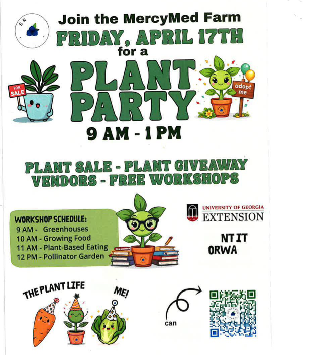 MercyMed Farm Plant Party