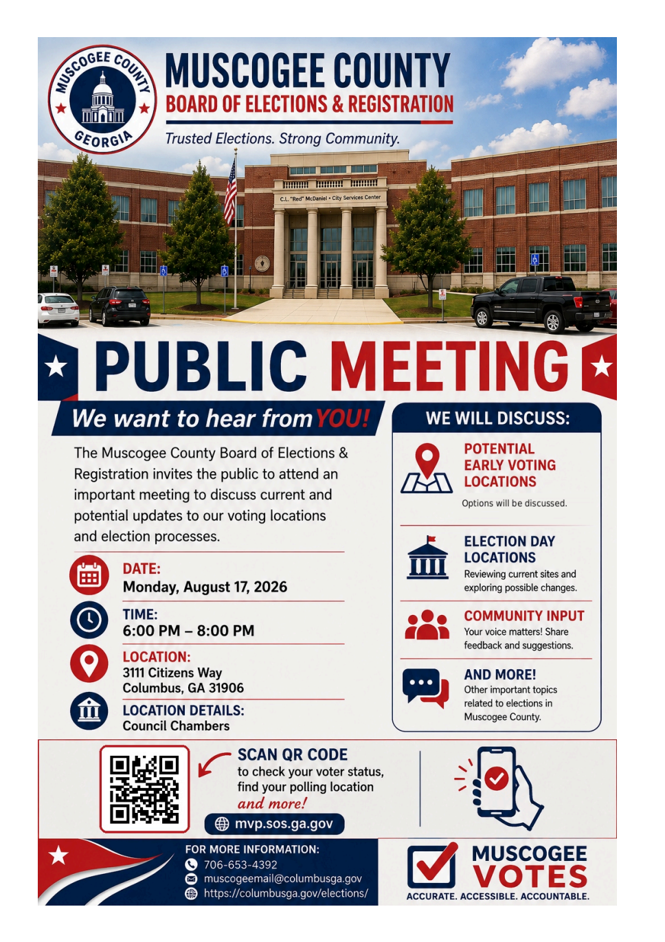 Public meeting
