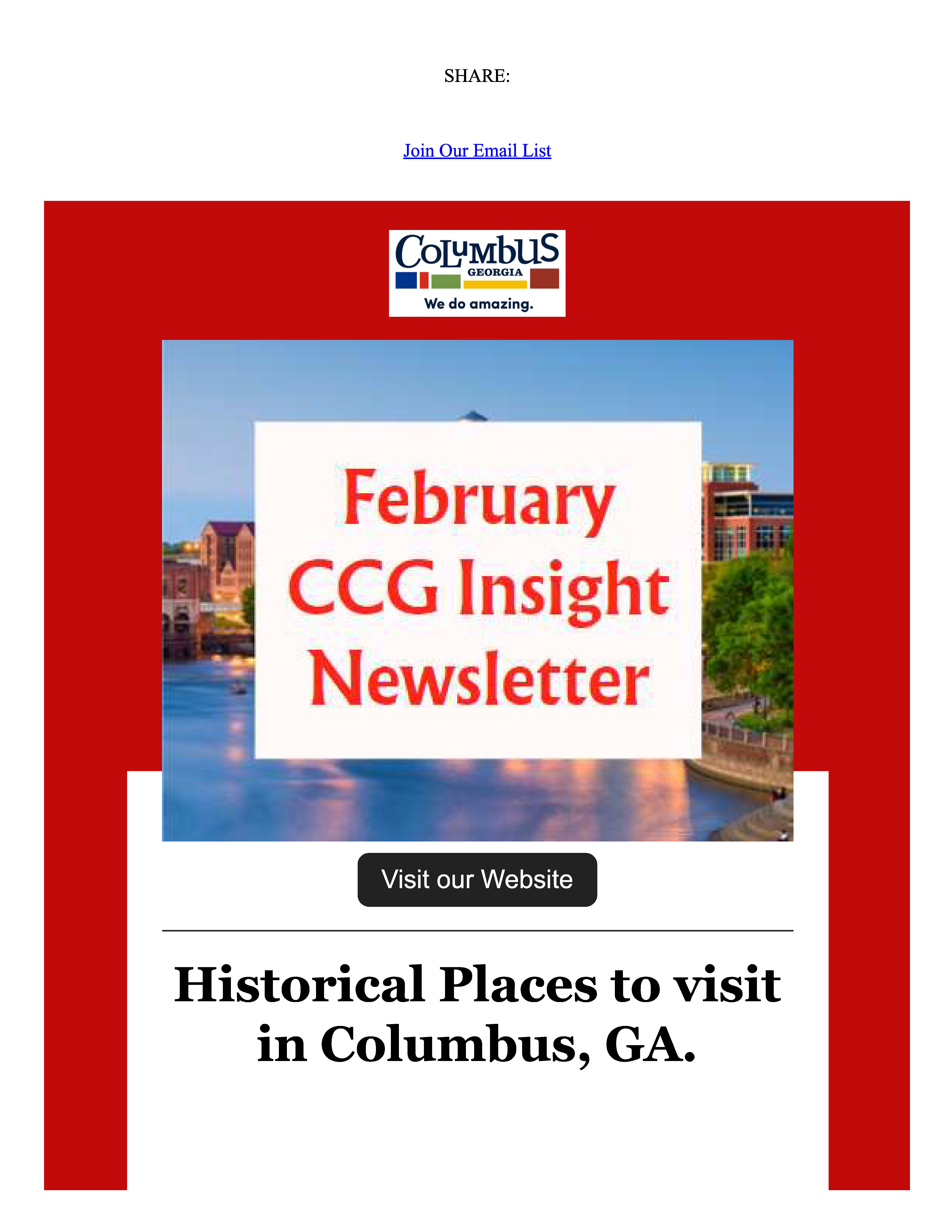 February 2024 CCG Insight Newsletter cover